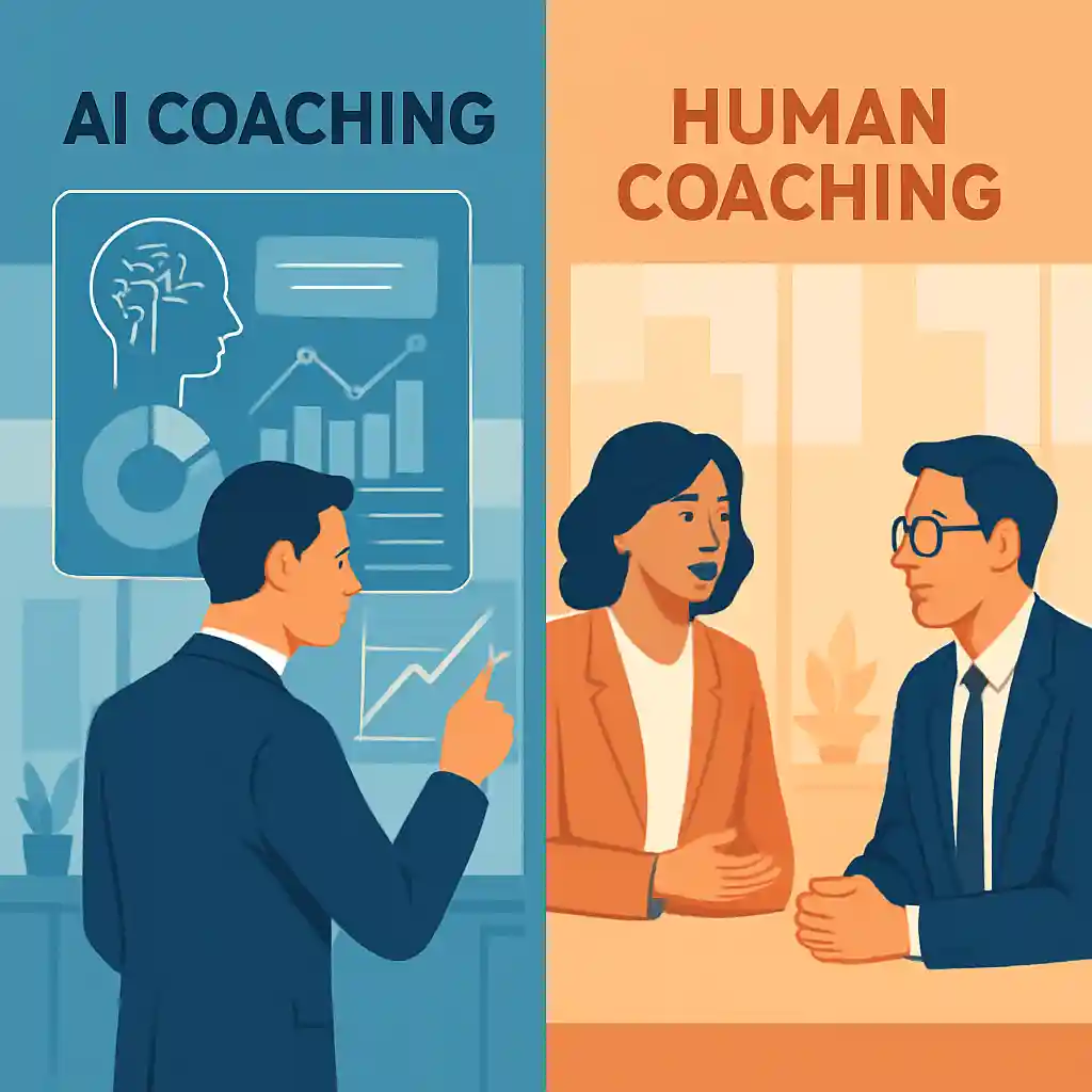 Is AI coaching as effective as a real human coach